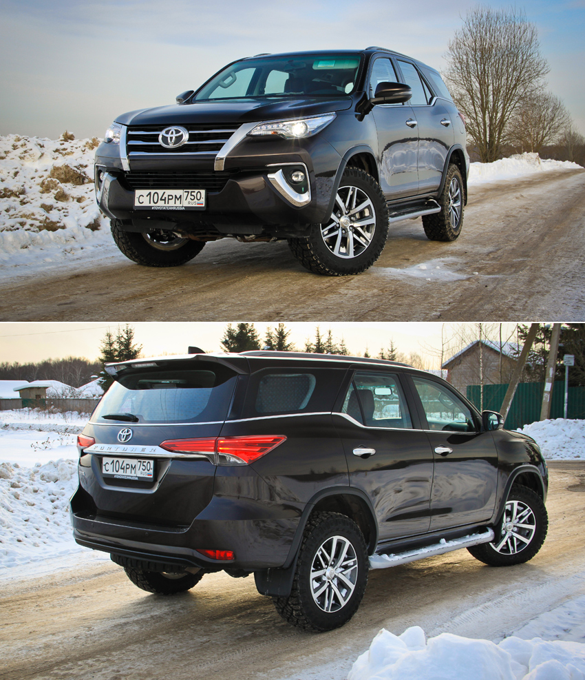 Тест-драйв Toyota Fortuner: Рама Heavy Duty и полный привод Part-time