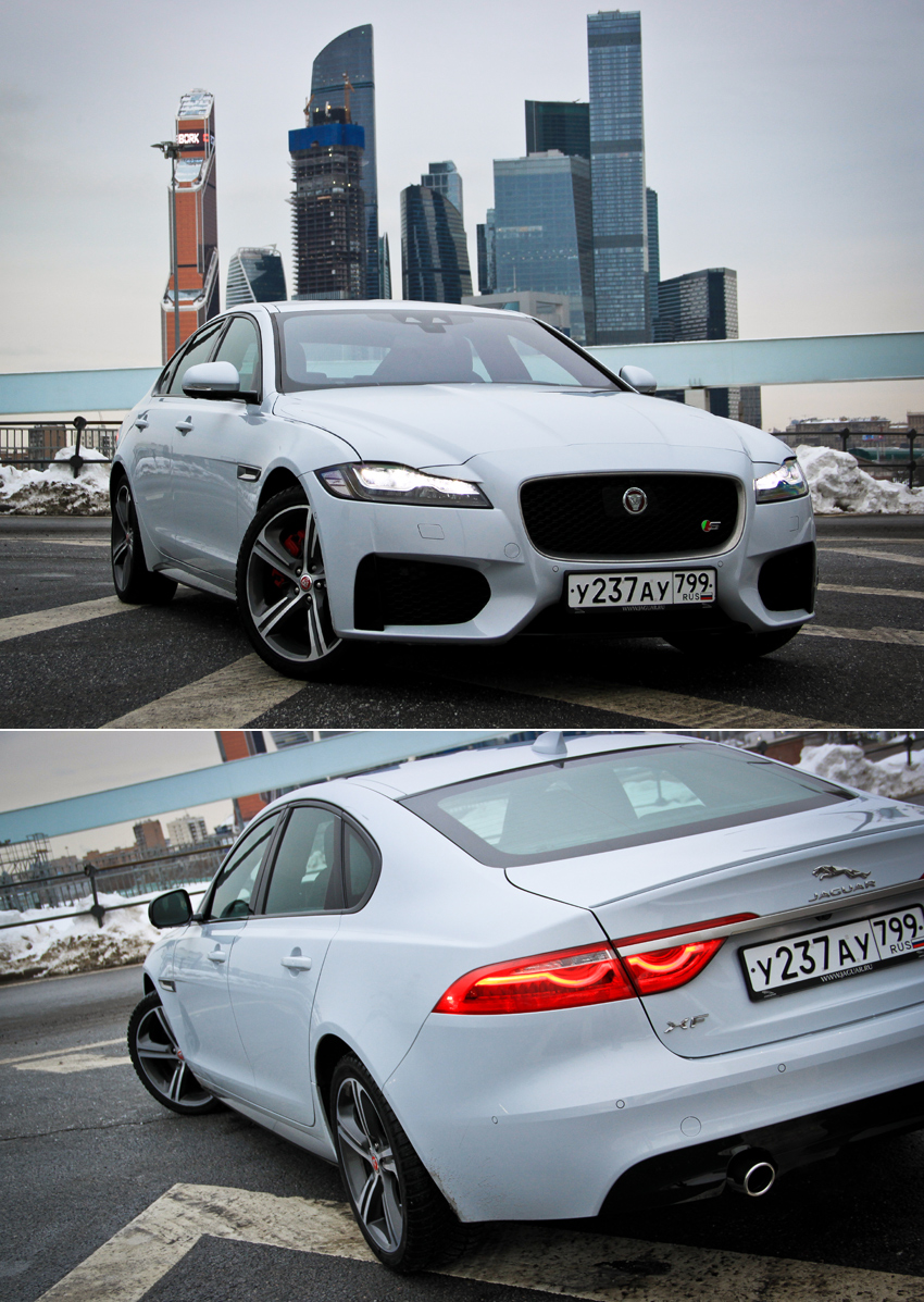 Тест-драйв Jaguar XF: Стильно. Дорого. Необычно